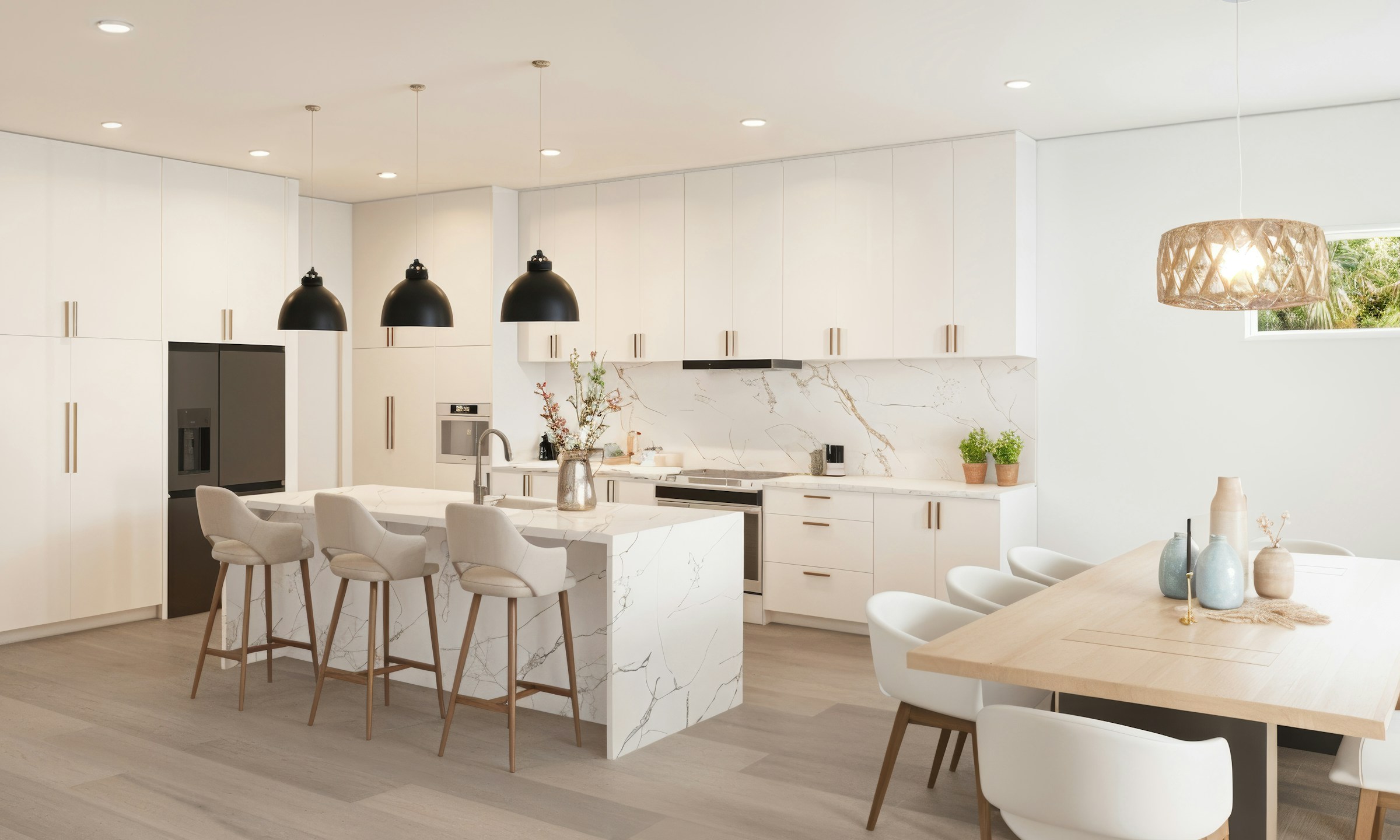 Quartz kitchen